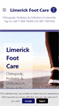Mobile Screenshot of limerickfootcare.com